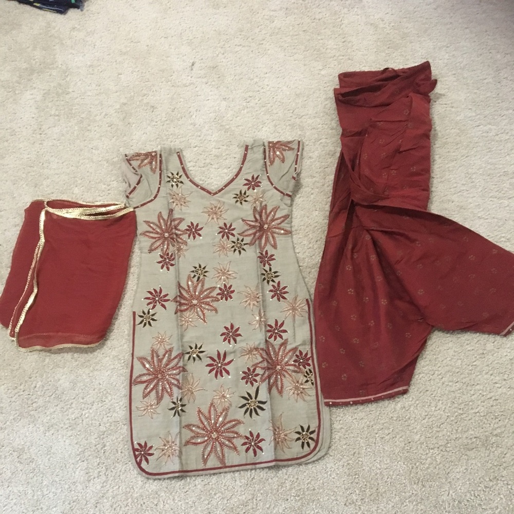 India dress. Patiyala salvar & duptta